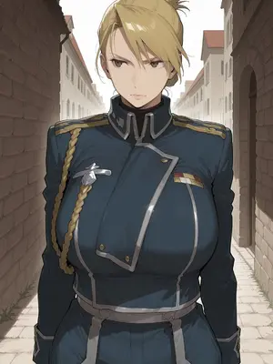 (吟醸コーク) Riza Hawkeye リザ・ホークアイ (fullmetal alchemist)_004