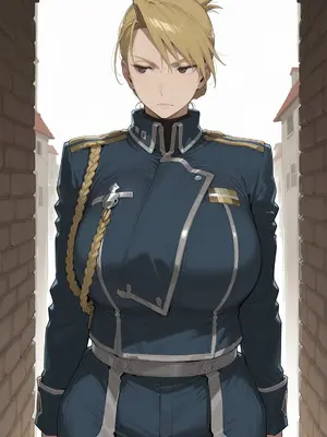 (吟醸コーク) Riza Hawkeye リザ・ホークアイ (fullmetal alchemist)_005