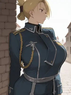 (吟醸コーク) Riza Hawkeye リザ・ホークアイ (fullmetal alchemist)_008