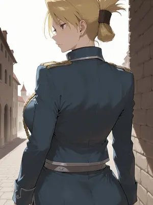 (吟醸コーク) Riza Hawkeye リザ・ホークアイ (fullmetal alchemist)_009