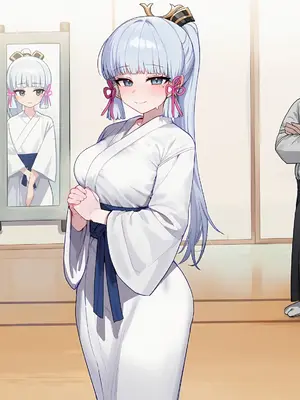 [LewdLoop] 神里綾華(原神) [AI Generated]_003