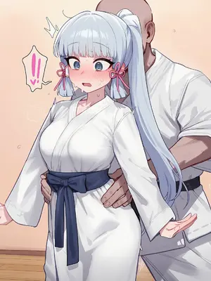 [LewdLoop] 神里綾華(原神) [AI Generated]_008