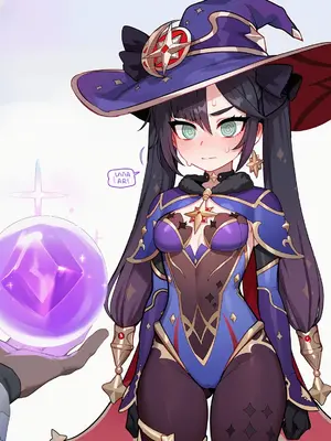 [LewdLoop] フィッシュル & モナ(原神) [AI Generated]_004
