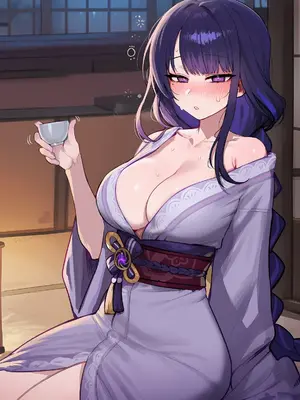 [LewdLoop] 雷電将軍(原神) [AI Generated]_002