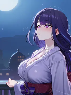 [LewdLoop] 雷電将軍(原神) [AI Generated]_005