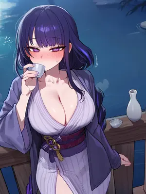 [LewdLoop] 雷電将軍(原神) [AI Generated]_006