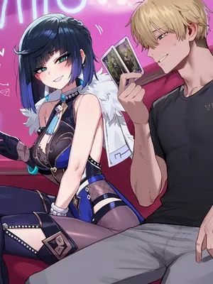 [LewdLoop] 夜蘭(原神) [AI Generated]_004