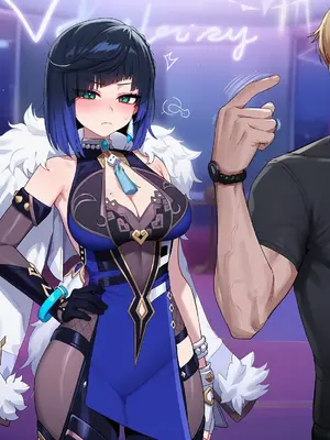[LewdLoop] 夜蘭(原神) [AI Generated]_005