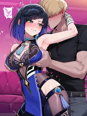 [LewdLoop] 夜蘭(原神) [AI Generated]_008