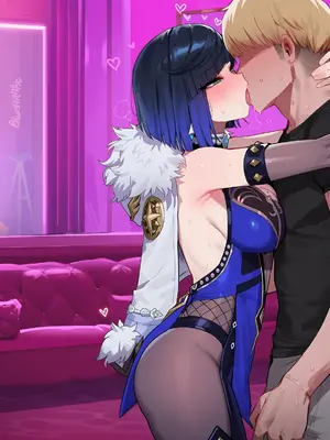 [LewdLoop] 夜蘭(原神) [AI Generated]_009