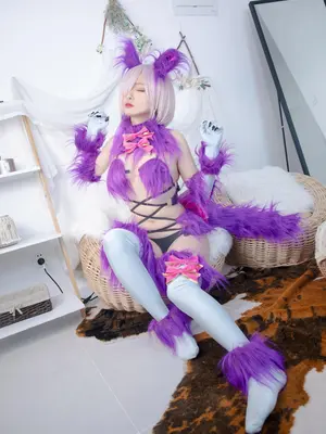 洛璃 LoLiSAMA - FGO 玛修·基列莱特 危险野兽_0010