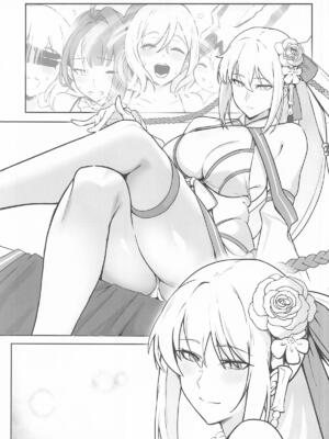 (C108) [Round table (シキ)] 冷たい女王の常夏蜜月 (Fate／Grand Order)_0004
