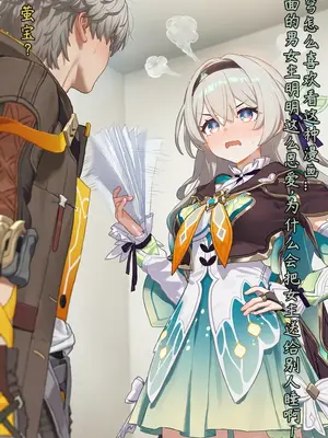 [靠靠靠kk] 梦中坠落的萤火虫 1 [AI绘图]_005