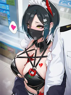 [AI小松鸟] 昏媚狂情的堕夜❤️与胡腾老婆的淫趣扮演游戏❤️p2 [AI Generated]_002