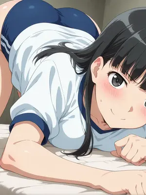 [アトリエくろてふ] 特別版03 [Gym体操服] 絢辻詞 (アマガミ) [73P] [AI Generated]_001