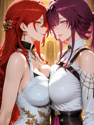[Daewi] Kafka x Himeko ︱ Honkai Star Rail (Patreon) [AI Generated]_002