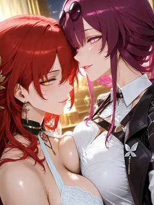 [Daewi] Kafka x Himeko ︱ Honkai Star Rail (Patreon) [AI Generated]_003