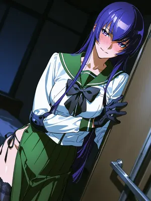 [Normitity] Saeko Busujima Blacked (Patreon)