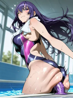 [Normitity] Saeko Busujima Swimsuit (Patreon)_004