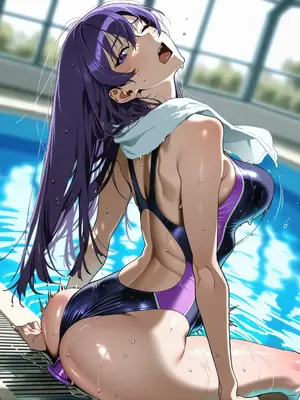 [Normitity] Saeko Busujima Swimsuit (Patreon)_005