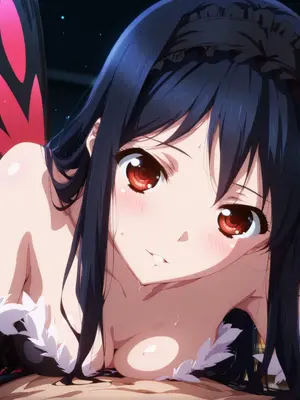 [AIusagichan] アクセル・ワールド 黒雪姫 Accel World Kuroyukihime 549P (Patreon) [AI Generated]_010
