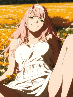 [AiWaifuDxD] Zero Two&nbsp;&nbsp; DARLING in the FRANXX [AI Generated]_003
