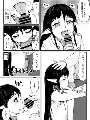 [もひがしハウス (もひがし)] 研究室の恋人エルフ先輩_0005