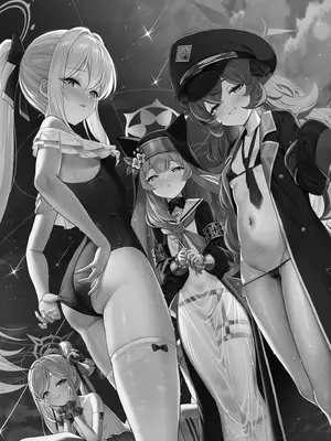[Horizontal World (またのんき▼)] ホリゾンタルアーカイブ -色・愛・落・夢- (ブルーアーカイブ)｜水平檔案-色・愛・落・夢-總集篇 [中国翻訳] [無修正] [DL版]_0003