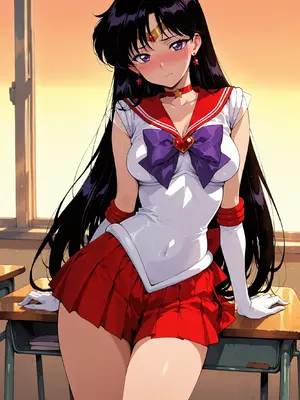 [Squeeshy] Sailor Mars (Sailor Moon) - 144 pics ︱ Request ︱ (Patreon) [AI Generated]_004