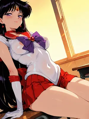 [Squeeshy] Sailor Mars (Sailor Moon) - 144 pics ︱ Request ︱ (Patreon) [AI Generated]_005