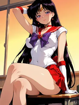 [Squeeshy] Sailor Mars (Sailor Moon) - 144 pics ︱ Request ︱ (Patreon) [AI Generated]_006