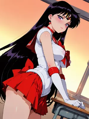 [Squeeshy] Sailor Mars (Sailor Moon) - 144 pics ︱ Request ︱ (Patreon) [AI Generated]_008