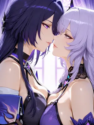 [Daewi] Acheron x Blackswan ︱ Honkai Star Rail (Patreon) [AI Generated]_003