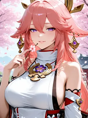 [Daewi] Yae Miko ︱ Genshin Impact (Patreon) [AI Generated]_001