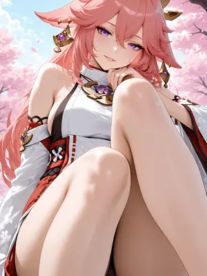 [Daewi] Yae Miko ︱ Genshin Impact (Patreon) [AI Generated]_004