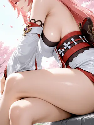 [Daewi] Yae Miko ︱ Genshin Impact (Patreon) [AI Generated]_006