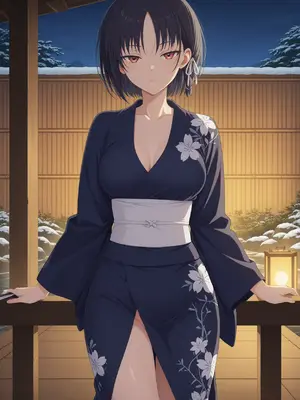 [BoBo345] 423P 堀北鈴音 Suzune Horikita (ようこそ実力至上主義の教室へClassroom of the Elite) [AI Generated]_004