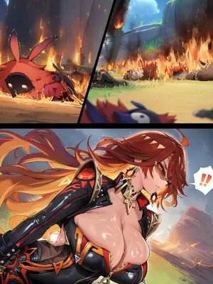 [UsagiPunish]&nbsp;&nbsp;Mavuika&nbsp;&nbsp;&nbsp;&nbsp;マーヴィカ 『Genshin Impact』 (Patreon)_003