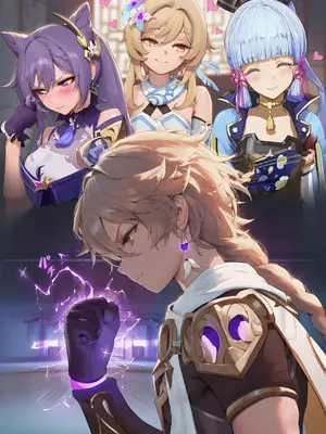[UsagiPunish]&nbsp;&nbsp;[BAD END] Signora X Aether&nbsp;&nbsp; シニョーラ(原神) 『Genshin Impact』 (Patreon)_003