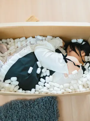 けんけん - DL寫真集 想與理想型女僕機器人做的事_001