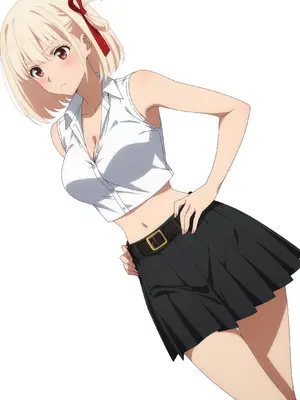 [Futanaut] Chisato [ Lycoris Recoil ] #1 (Complete Access) (Patreon) [AI Generated]_002_Simple_BG_2