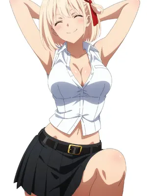 [Futanaut] Chisato [ Lycoris Recoil ] #1 (Complete Access) (Patreon) [AI Generated]_007_Simple_BG_7