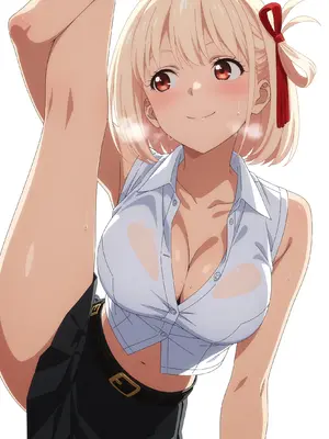 [Futanaut] Chisato [ Lycoris Recoil ] #1 (Complete Access) (Patreon) [AI Generated]_012_Simple_BG_12